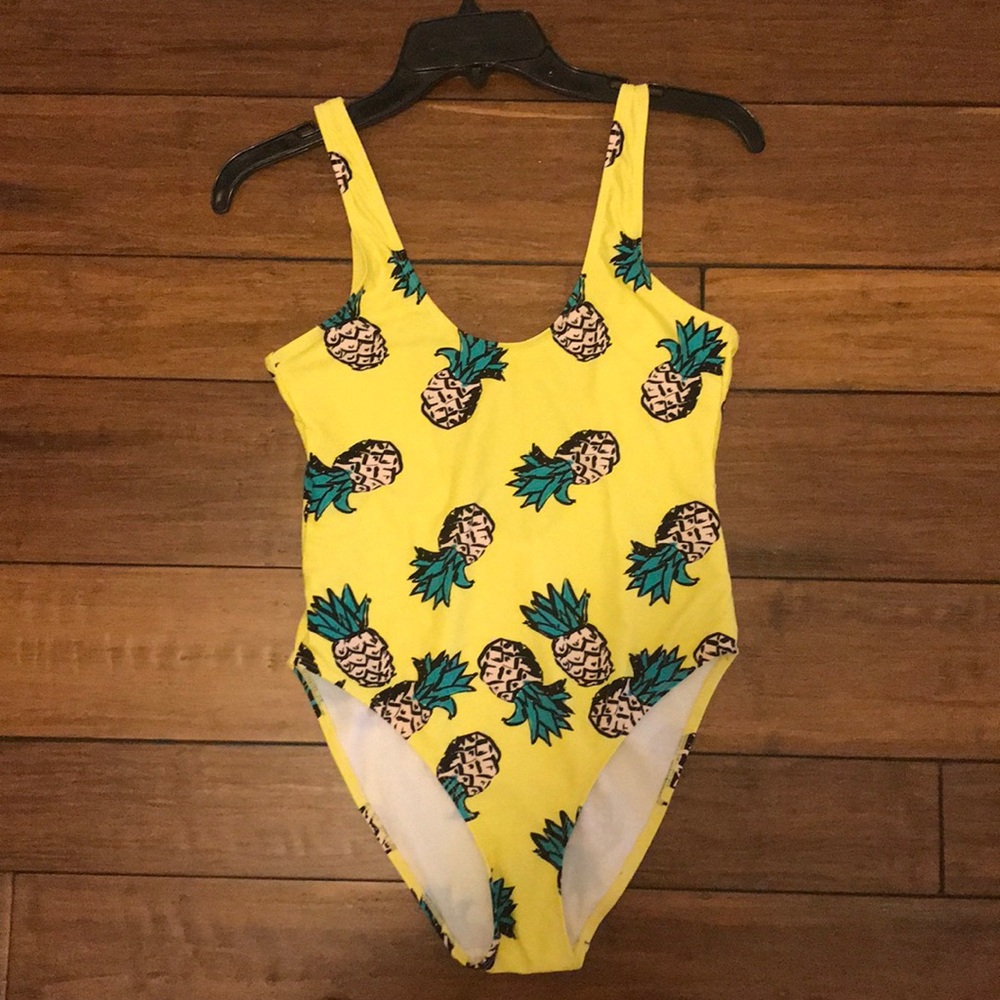 Pineapple swimsuit